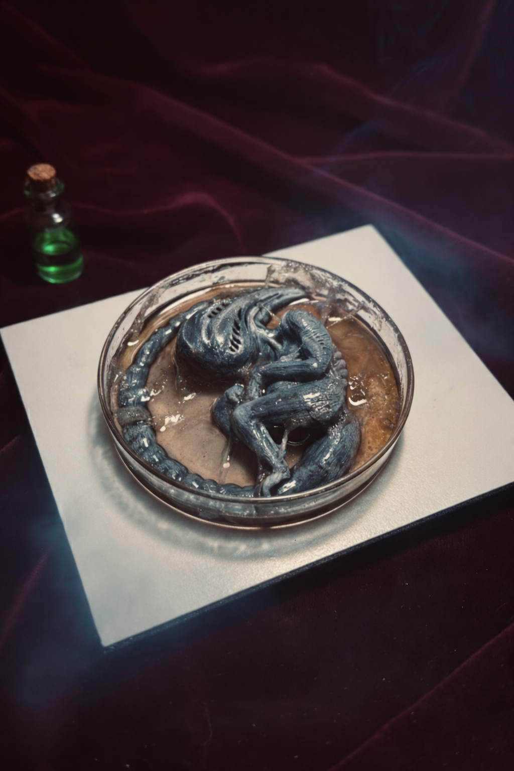 Specimen Jar — Alien Embryonic Form