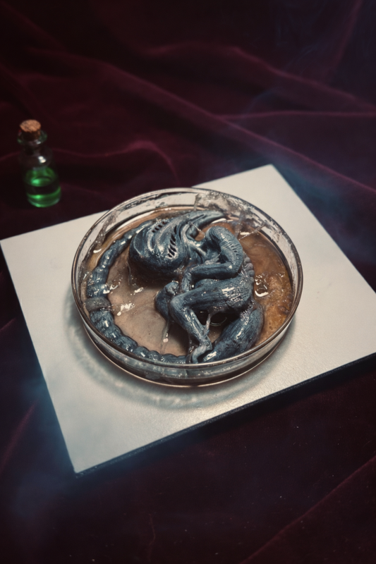 Specimen Jar — Alien Embryonic Form